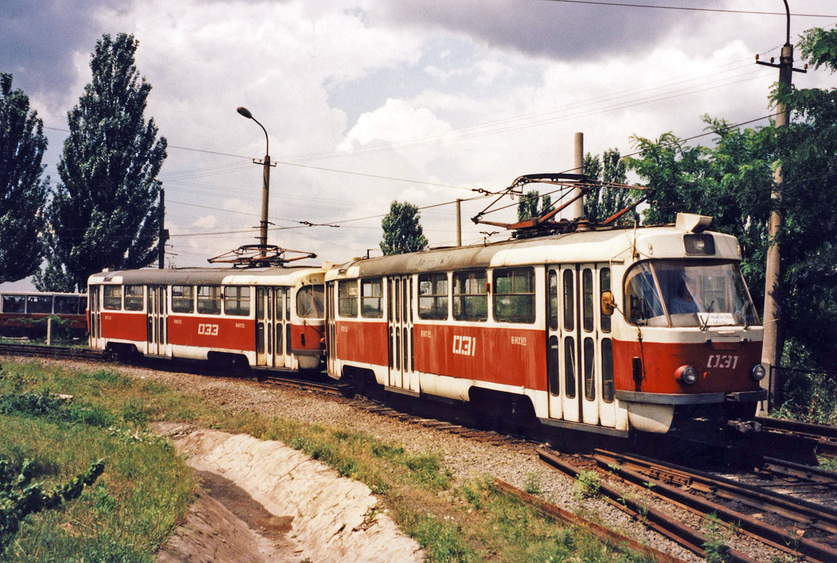 Kryvyi Rih, Tatra T3SU № 031; Kryvyi Rih, Tatra T3SU № 033