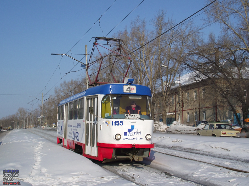 Ulyanovsk, Tatra T3SU Nr 1155