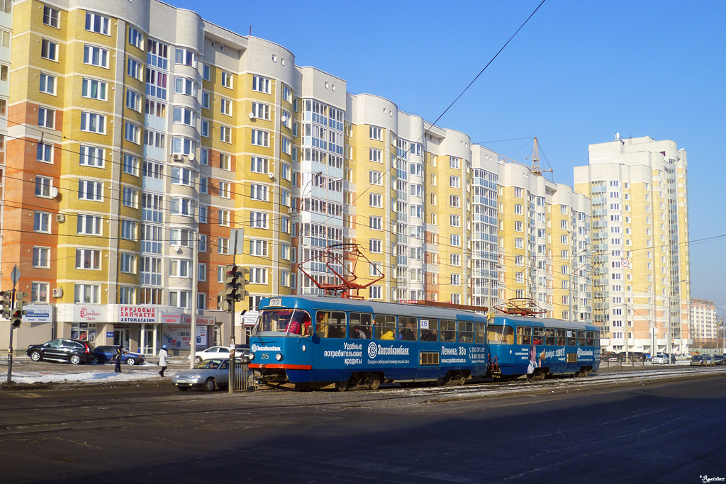 Екатеринбург, Tatra T3SU № 215