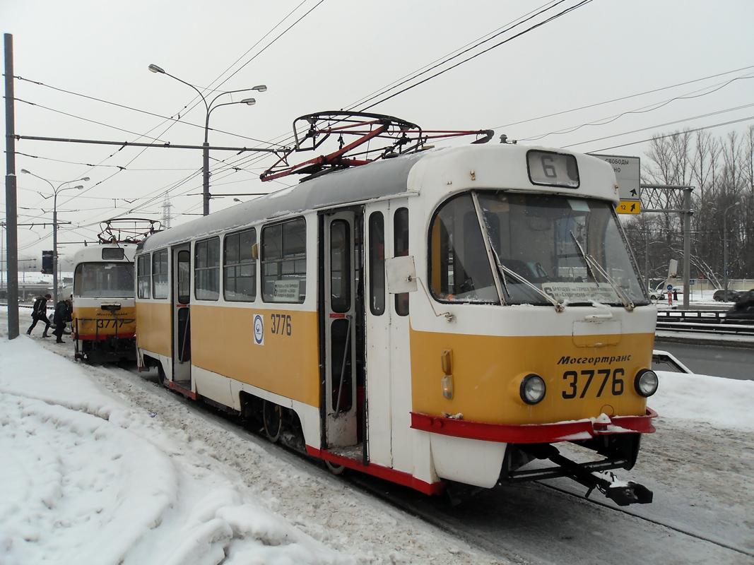 Moscova, Tatra T3SU nr. 3776