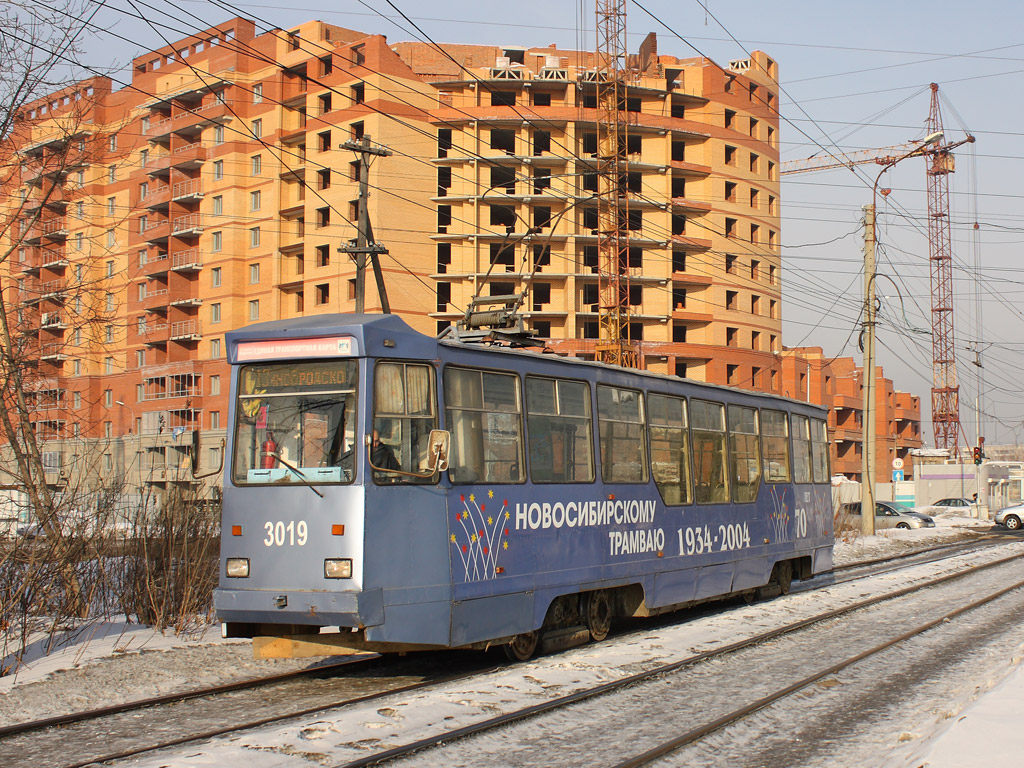 Новосибирск, 71-605 (КТМ-5М3) № 3019