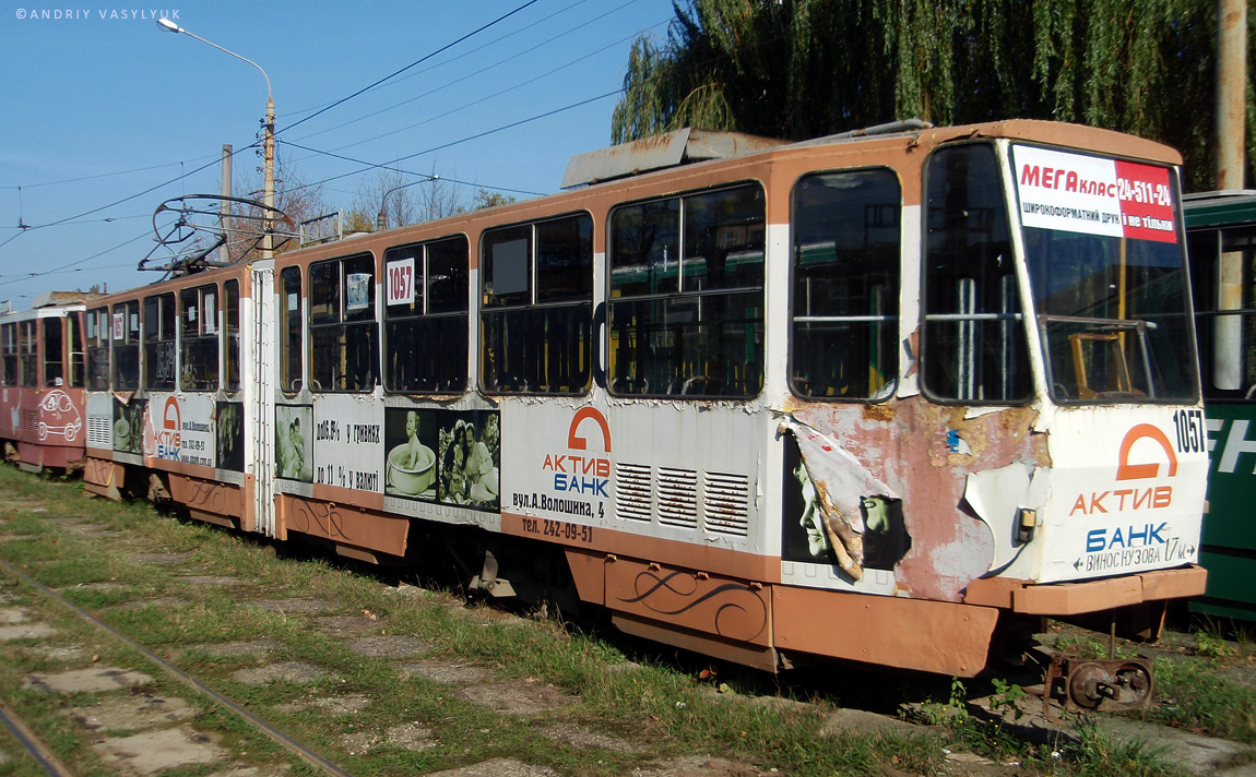 Lviv, Tatra KT4SU № 1057