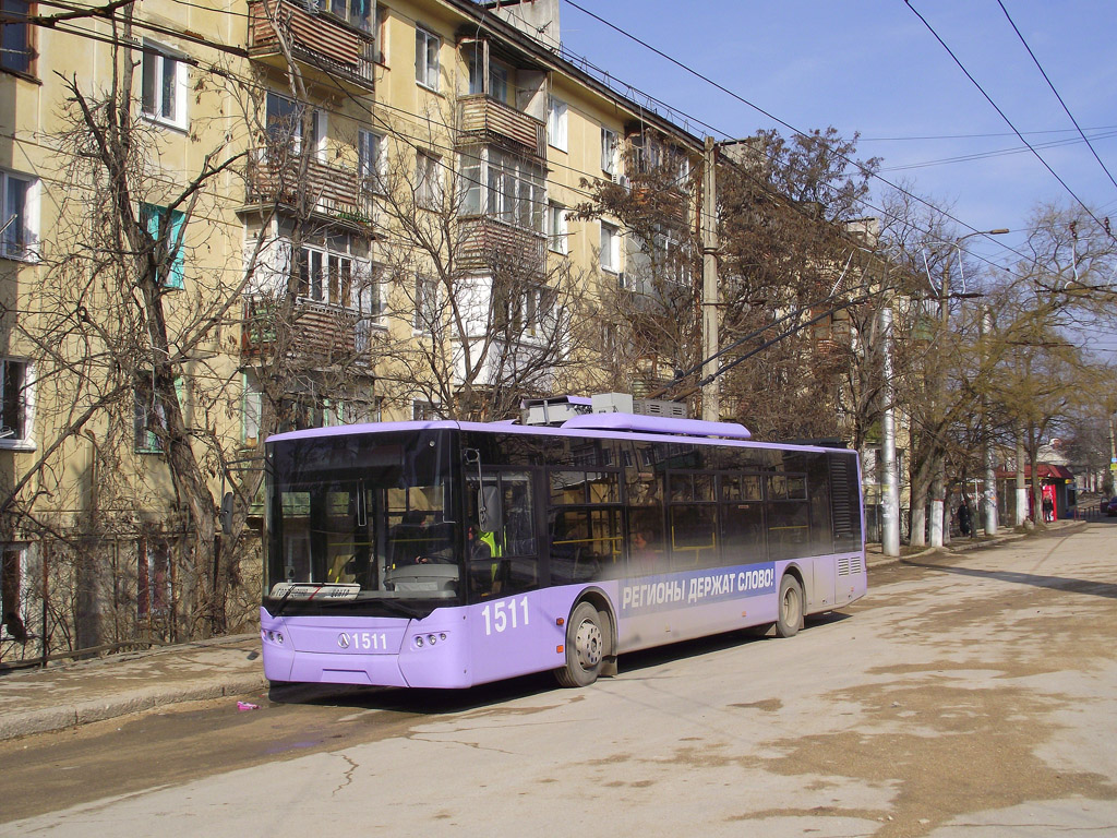 Севастопол, ЛАЗ E183A1 № 1511