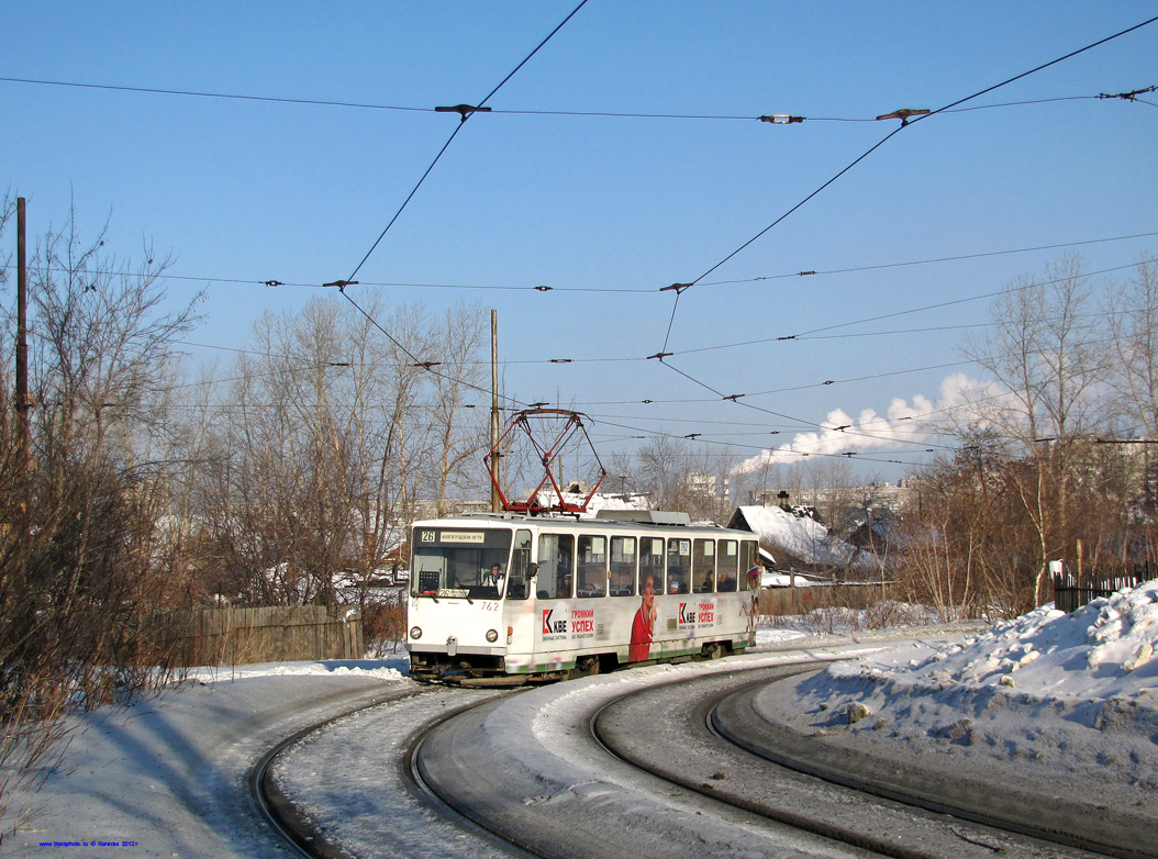 Yekaterinburg, Tatra T6B5SU # 762