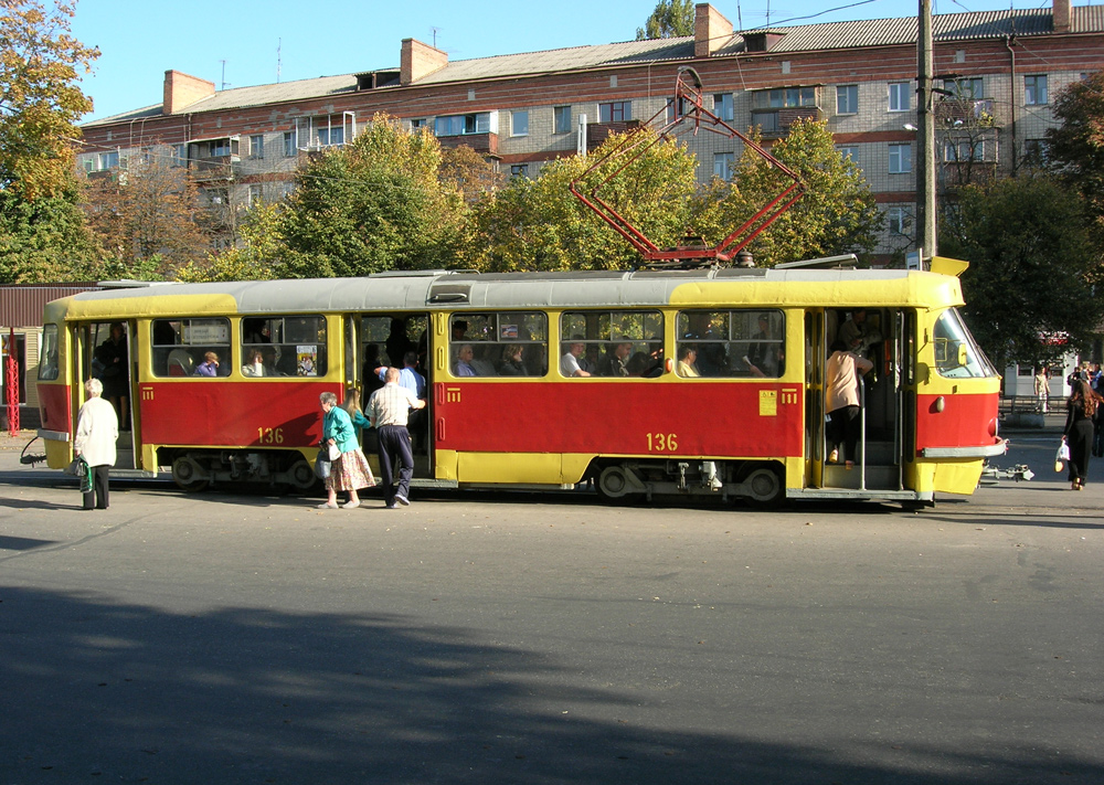 Винница, Tatra T4SU № 136