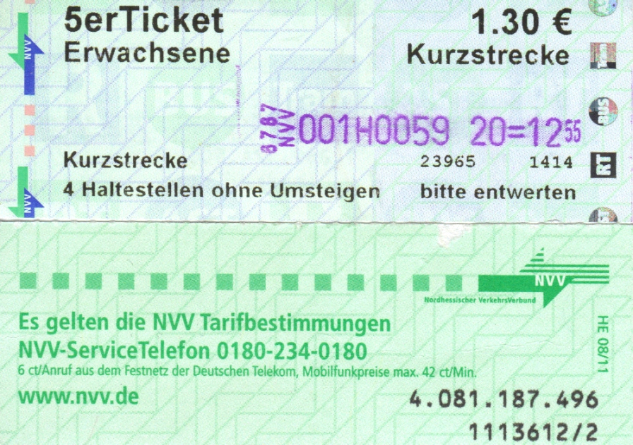 Kassel — Tickets