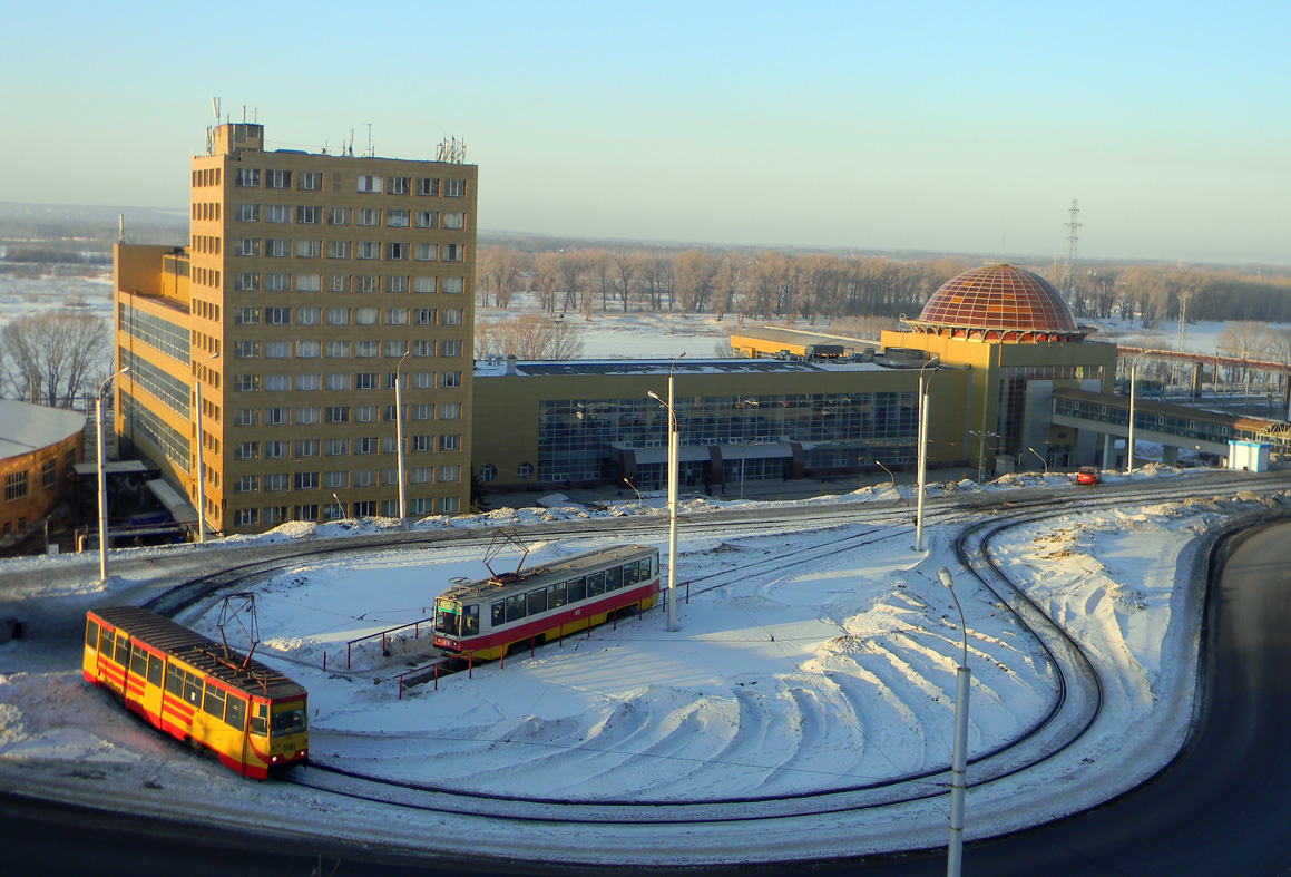 Уфа, 71-605А № 1016; Уфа — Конечные станции и разворотные кольца (трамвай)