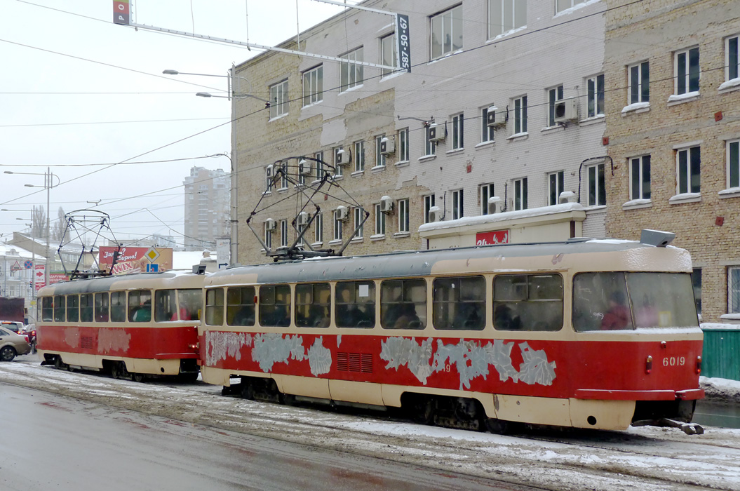 Киев, Tatra T3SU № 6019