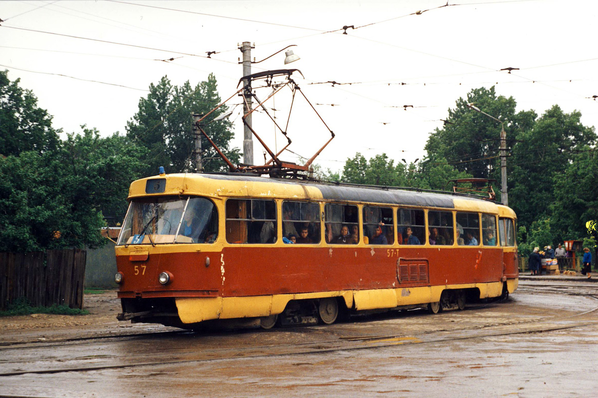 Тула, Tatra T3SU (двухдверная) № 57