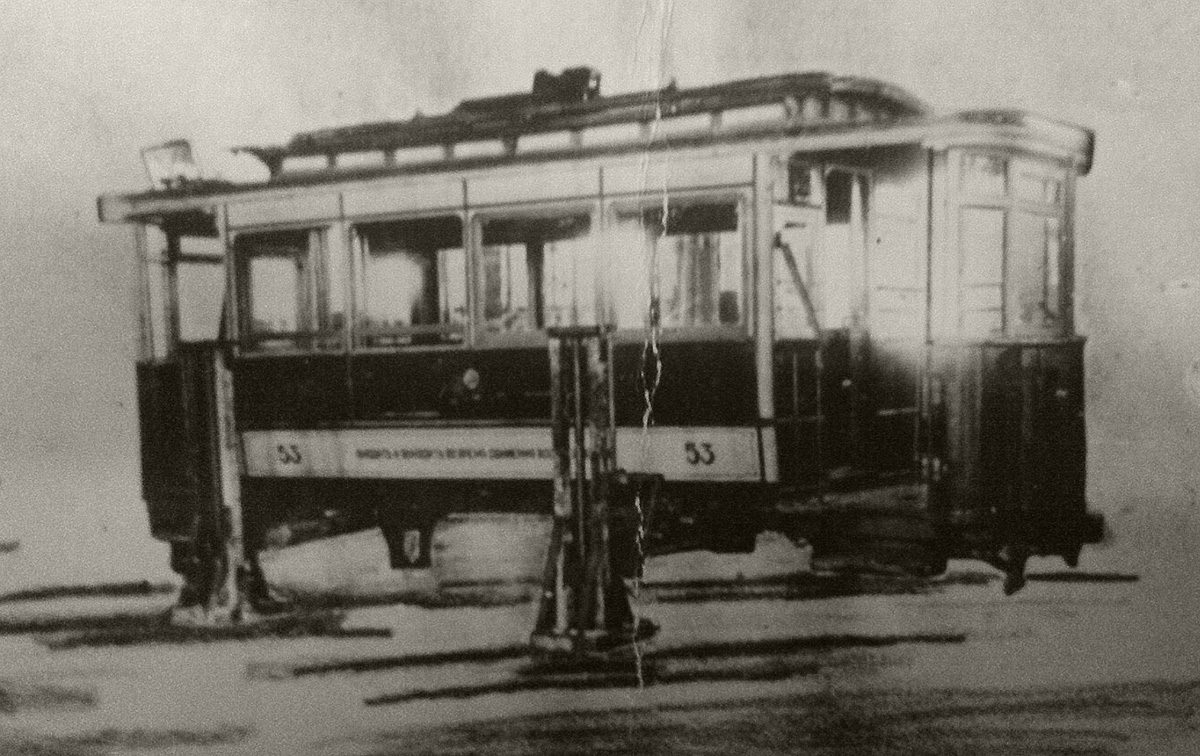 Sewastopol, 2-axle motor car Nr. 53; Sewastopol — Historical tram photos