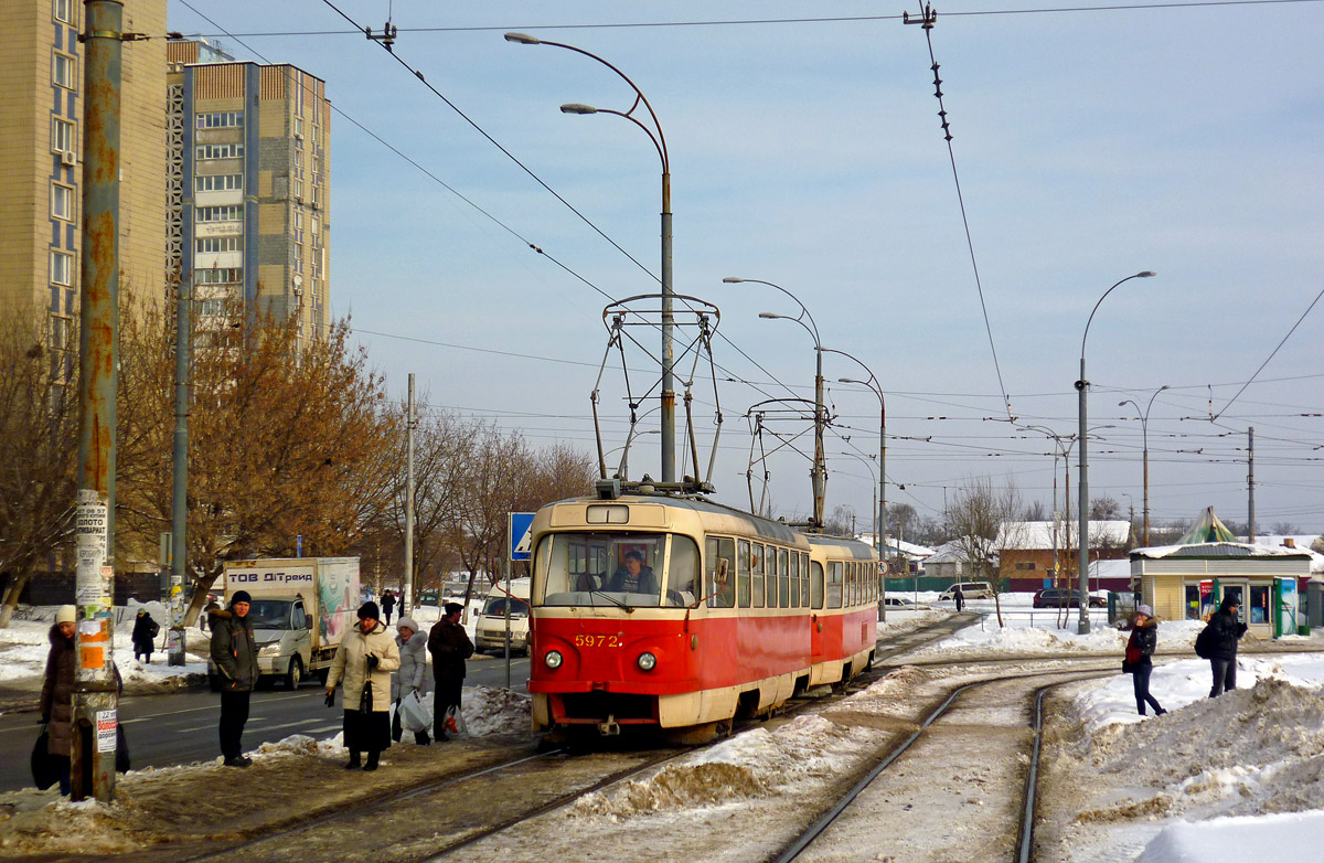 Kiev, Tatra T3SU N°. 5972