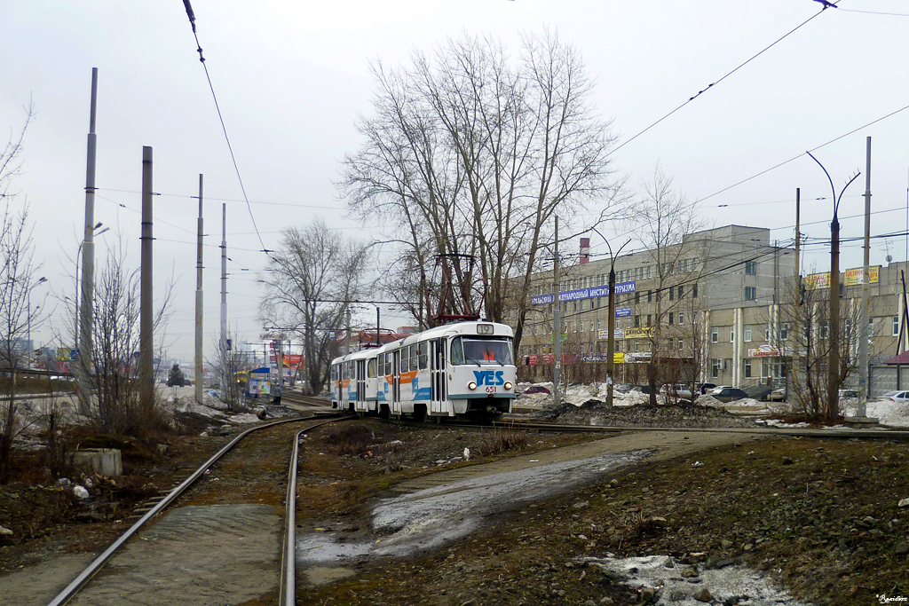 Yekaterinburg, Tatra T3SU nr. 651