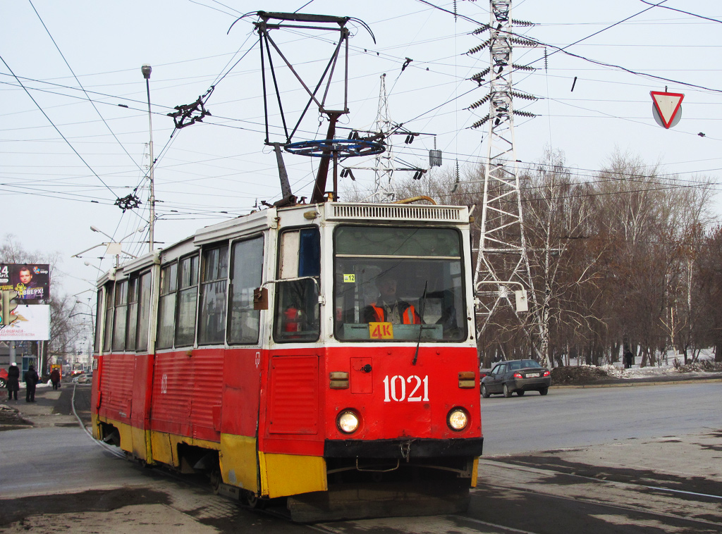 Уфа, 71-605А № 1021