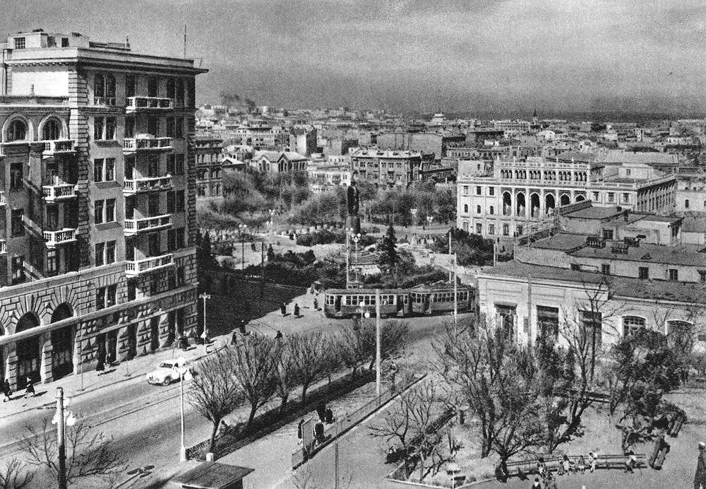 Baku — Old Photos (tramway)