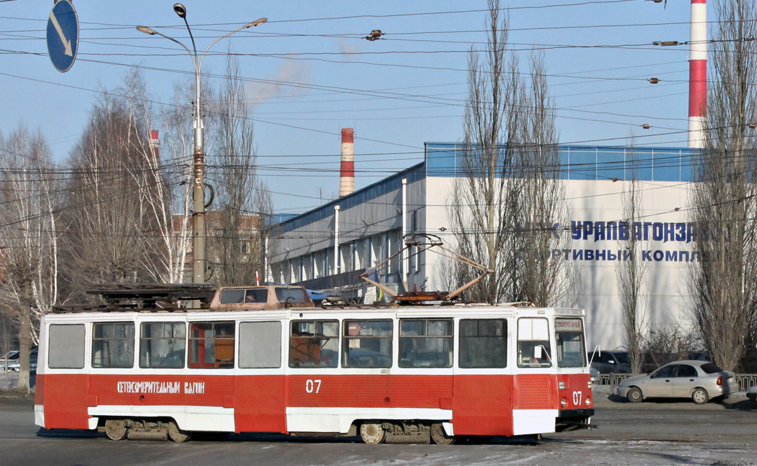 Nizhniy Tagil, NTTRZ wire-measuring car № 07