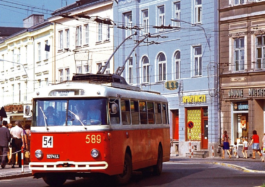 Люблин, Škoda 9Tr14 № 589