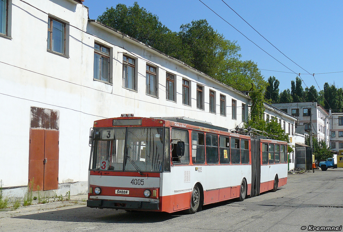Crimean trolleybus, Škoda 15Tr02/6 # 4005