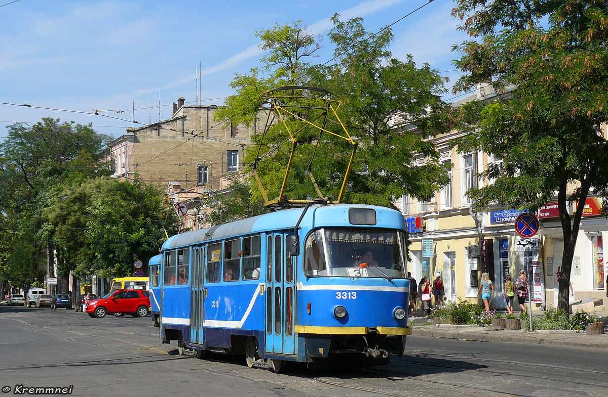 Одесса, Tatra T3R.P № 3313