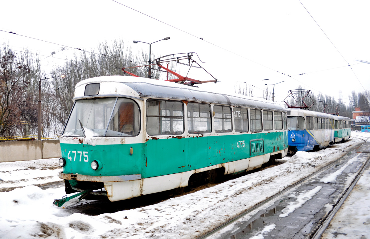 Донецк, Tatra T3SU (двухдверная) № 4775