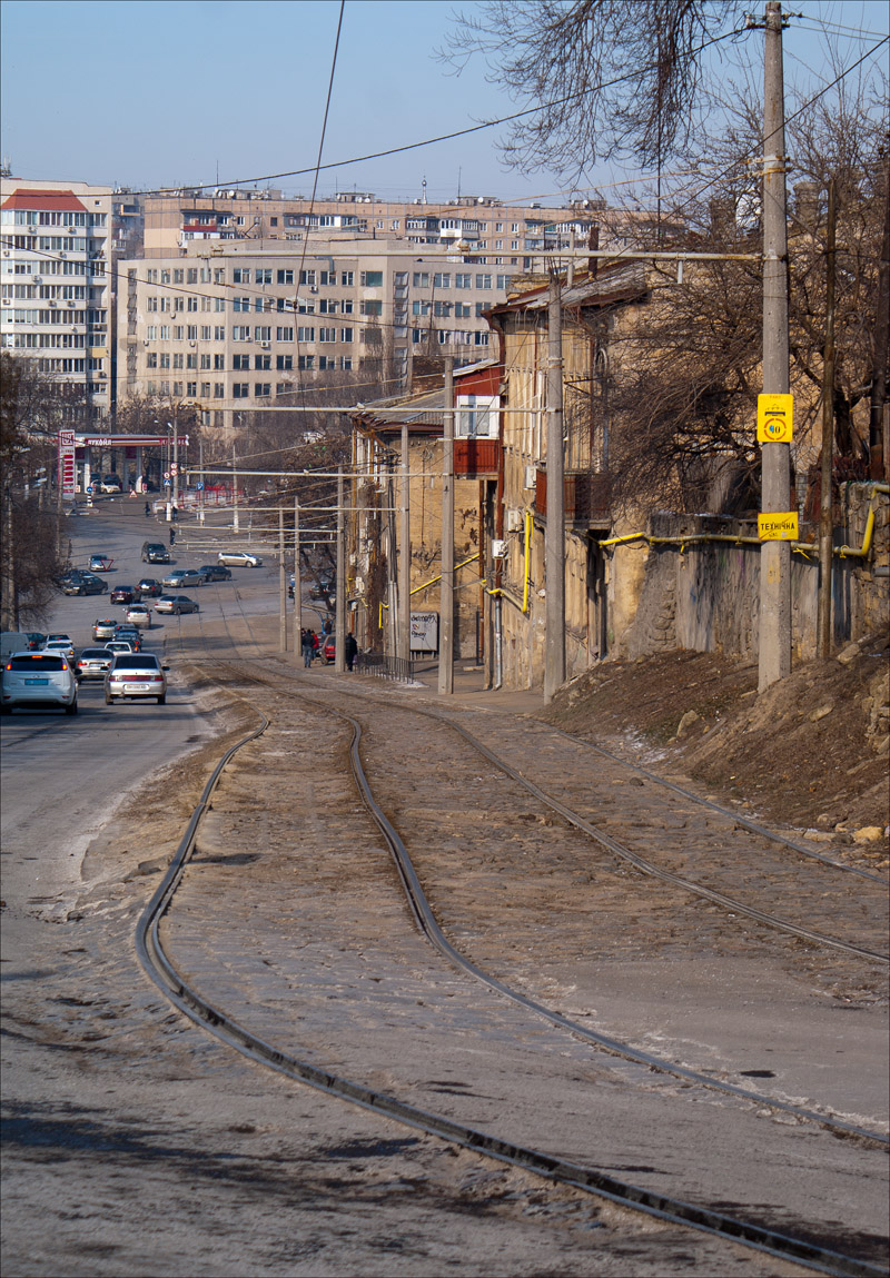 奧德薩 — Tramway Lines: Center to Slobidka