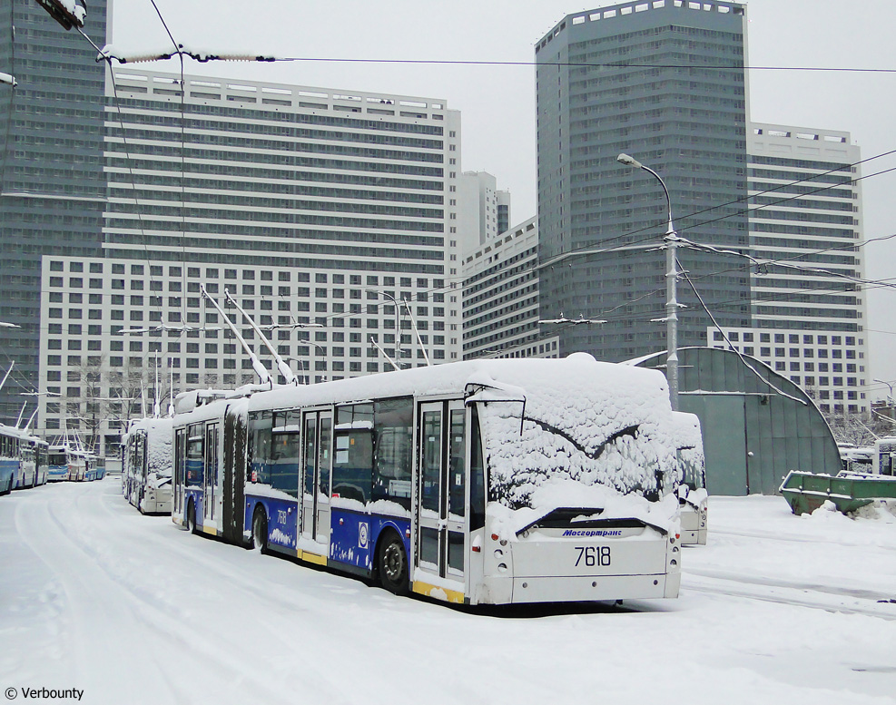 Москва, Тролза-6206.00 «Мегаполис» № 7618