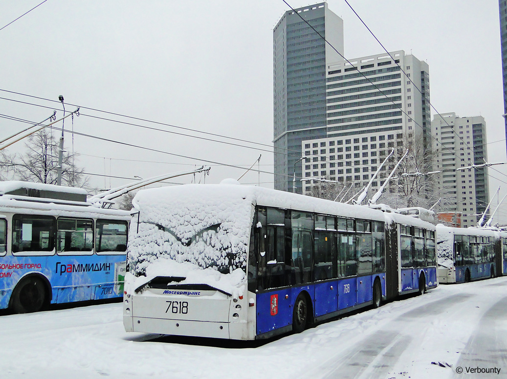 Москва, Тролза-6206.00 «Мегаполис» № 7618