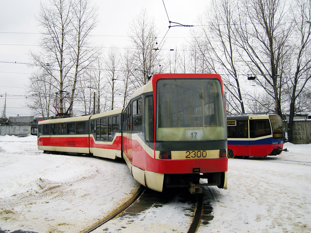 Москва, Tatra KT3R № 2300