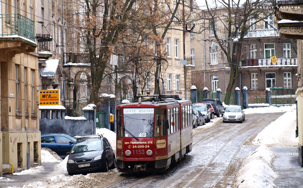 Lviv, Tatra KT4D # 1153
