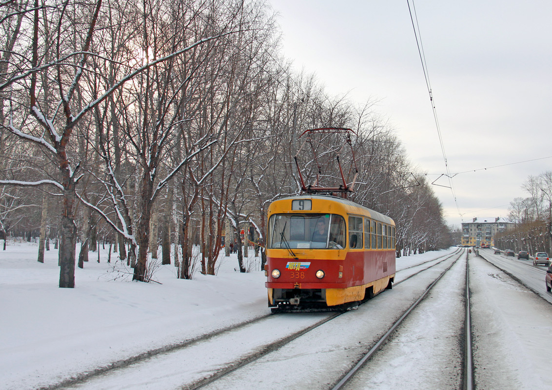 Екатеринбург, Tatra T3SU № 338
