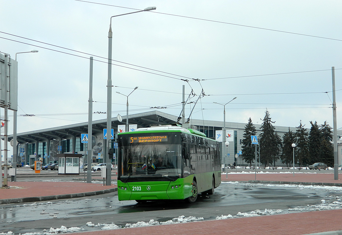 Троллейбус ЛАЗ e183a1.