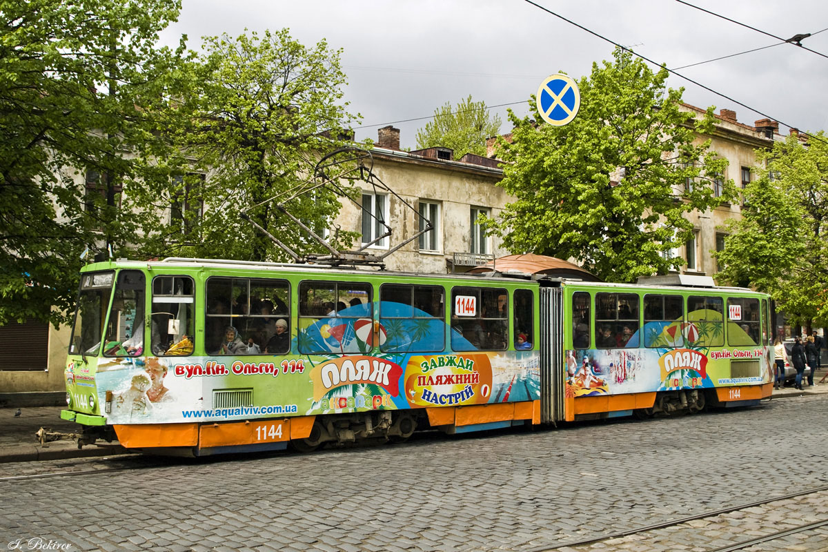 Lviv, Tatra KT4SU # 1144