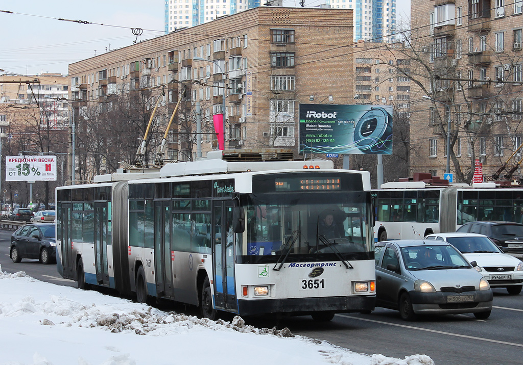 Москва, ВМЗ-62151 «Премьер» № 3651