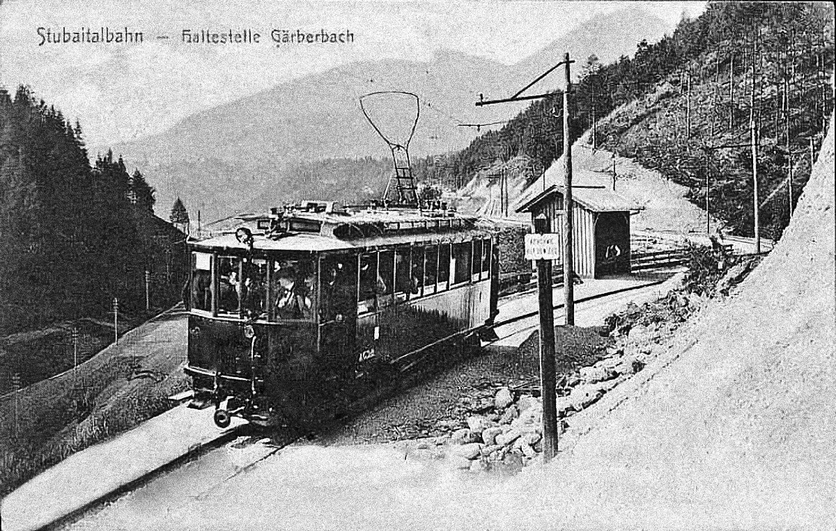 因斯布魯克 — Old photos; 因斯布魯克 — Stubaitalbahn