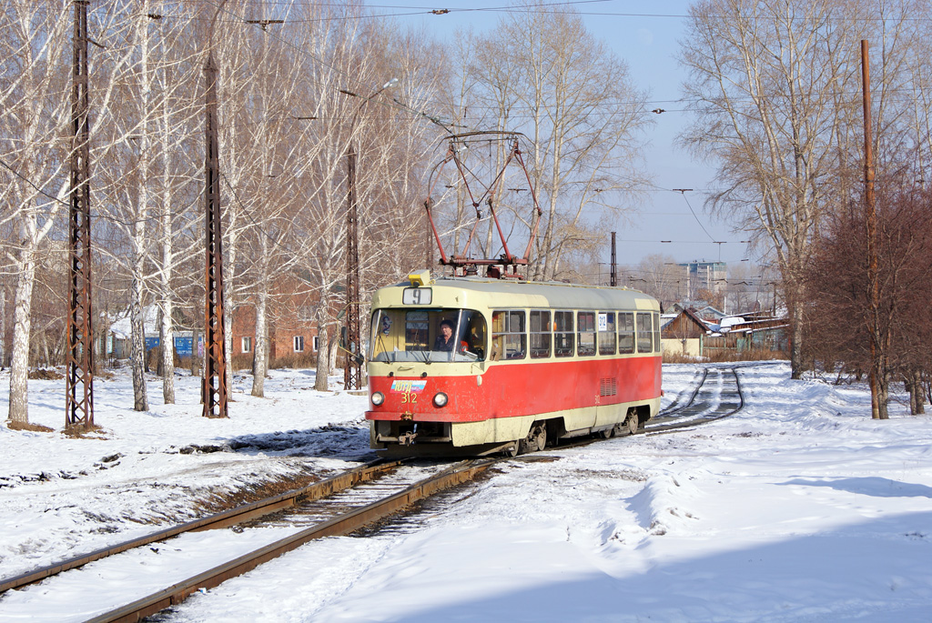 Екатеринбург, Tatra T3SU № 312