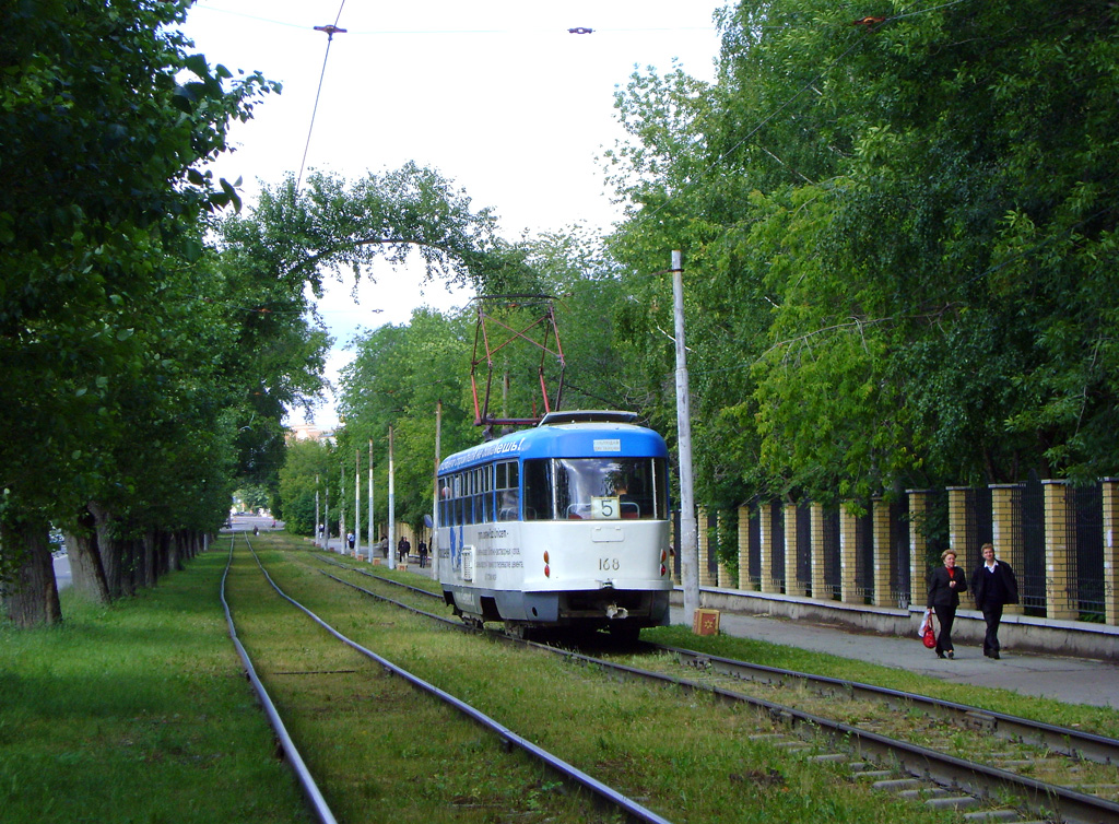 Yekaterinburg, Tatra T3SU # 168