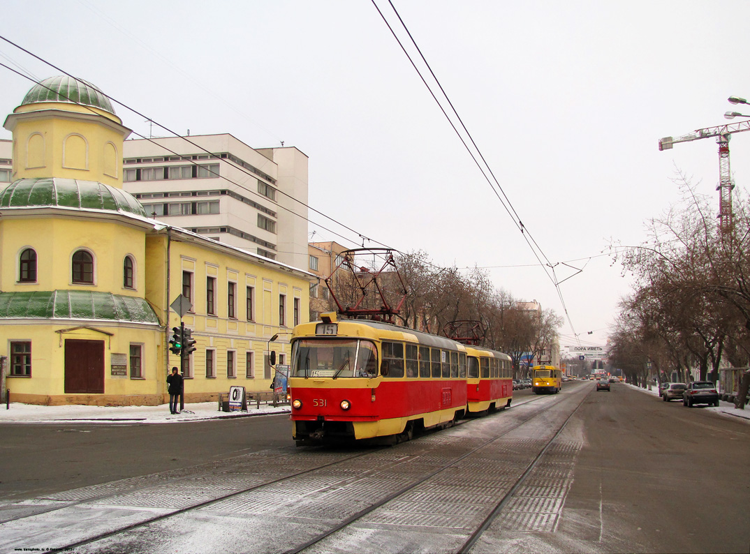 Yekaterinburg, Tatra T3SU № 531