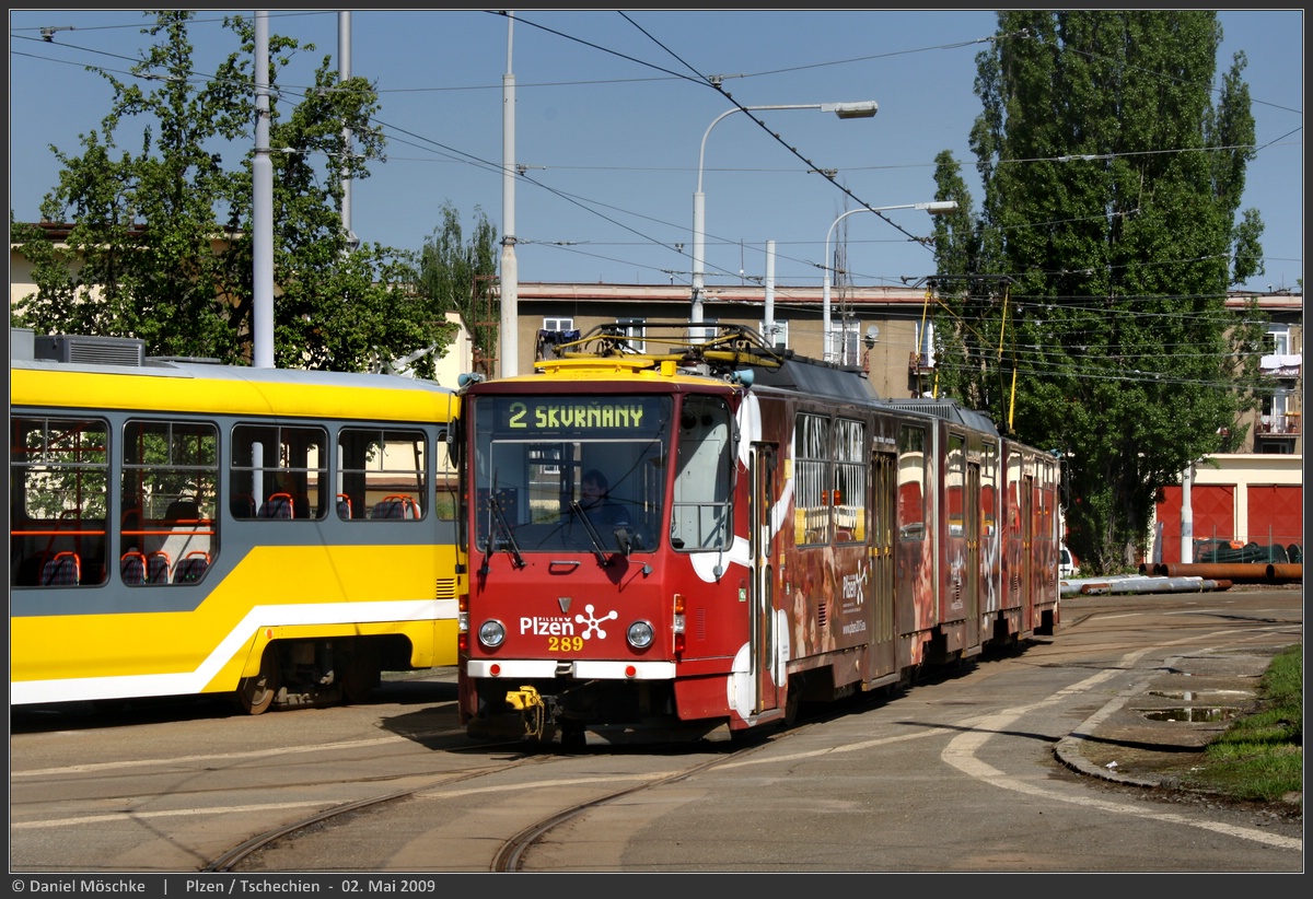 Пльзень, Tatra KT8D5 № 289