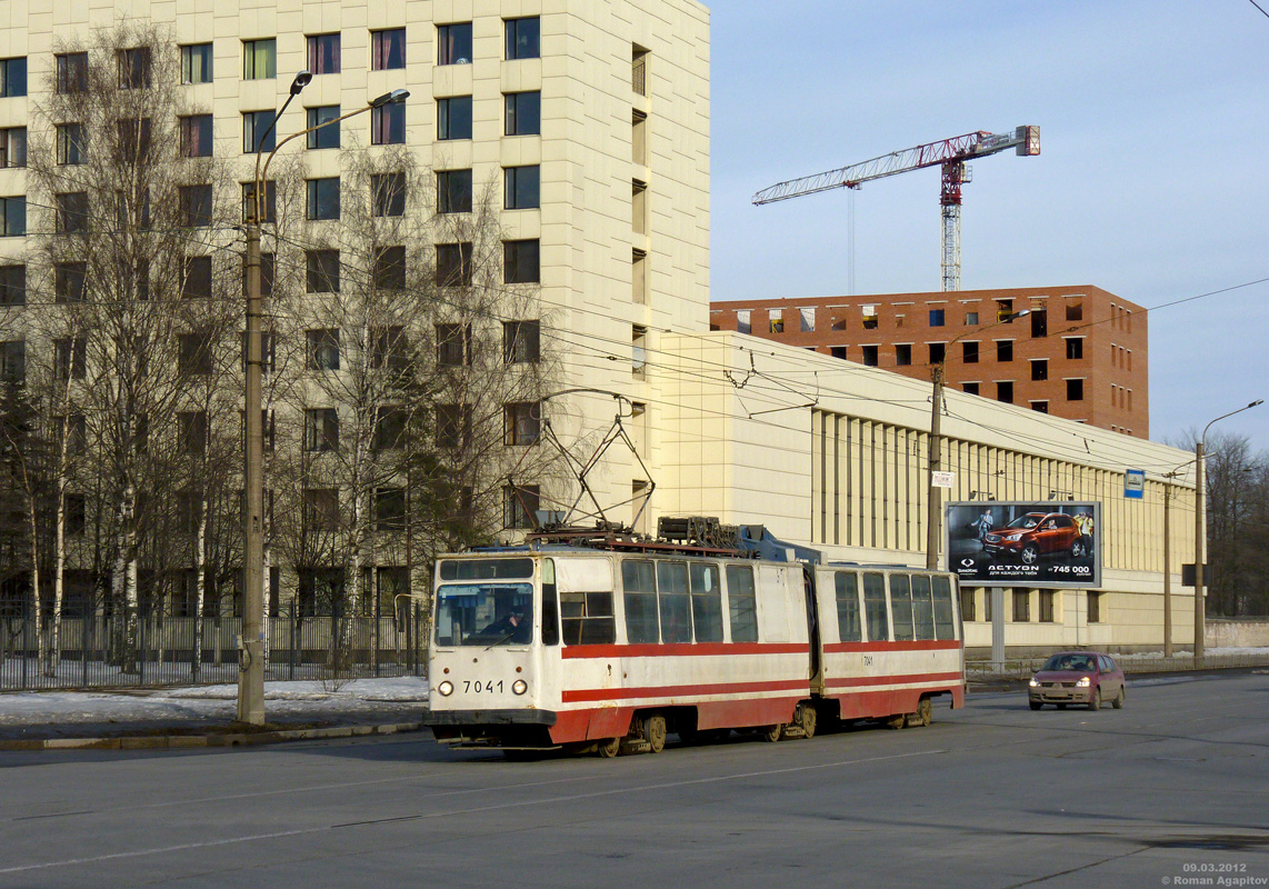 Санкт-Петербург, ЛВС-86К № 7041