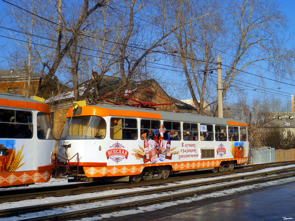 Екатеринбург, Tatra T3SU № 186