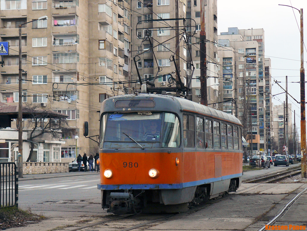 София, Tatra T4D № 980