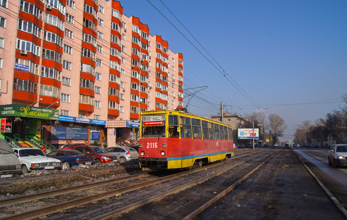 Новосибирск, 71-605 (КТМ-5М3) № 2115