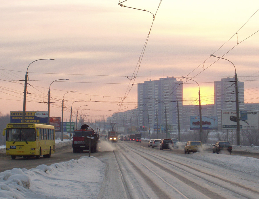 Омск — Трамвайные линии — Левобережье / 10-й маршрут (демонтировано)