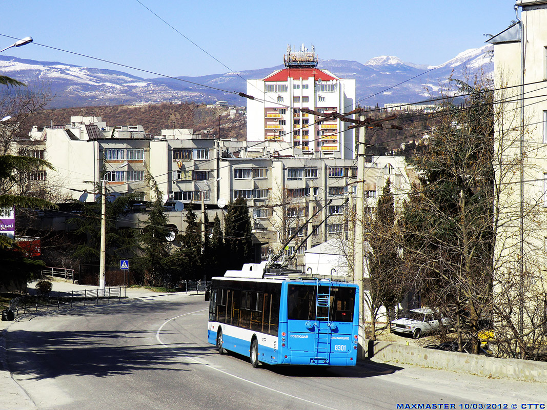 Troleibuzul din Crimeea, Bogdan T70110 nr. 8301