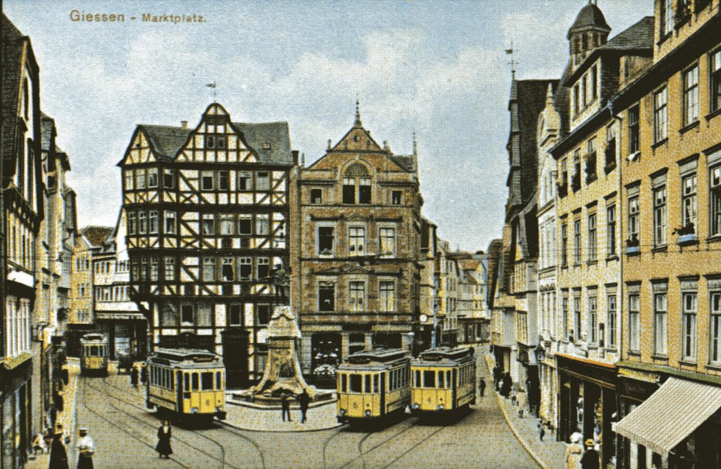 Gießen, HaWa/Siemens № 8; Gießen, HaWa/Siemens № 5; Gießen, HaWa/Siemens № 4; Gießen — Old photos