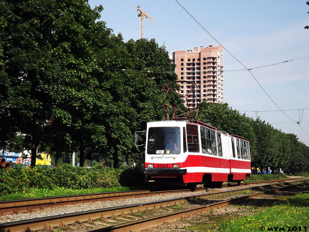 Санкт-Петербург, ЛВС-86К-М № 3463