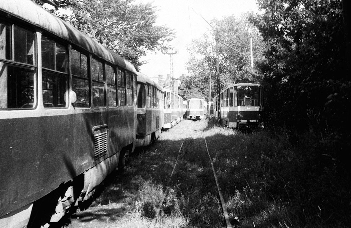 Лиепая — Старые фотографии; Лиепая — Трамвайное депо