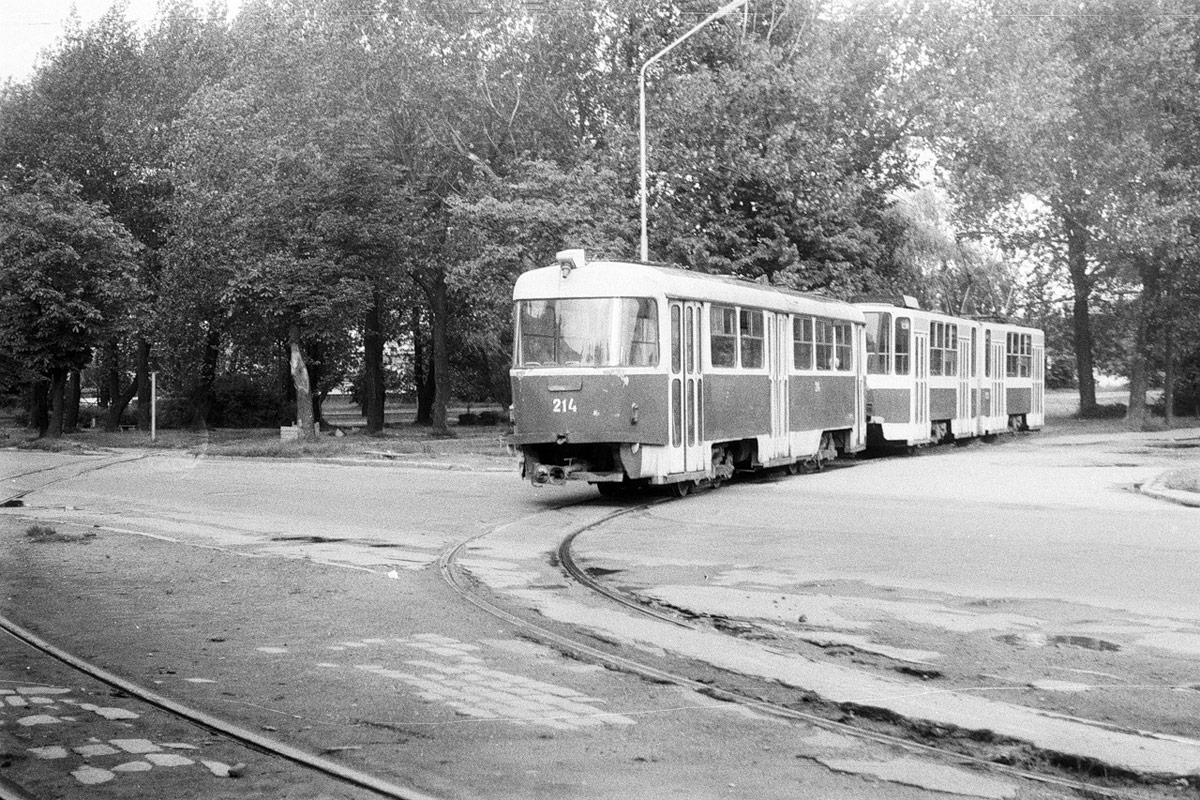 Liepaja, Tatra KT4SU № 225; Liepaja, Tatra T4SU № 214