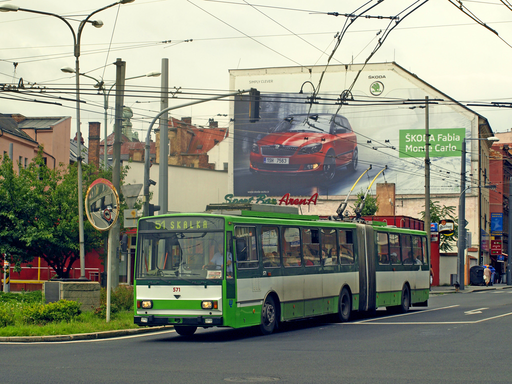 Усти-над-Лабем, Škoda 15Tr13/6M № 571