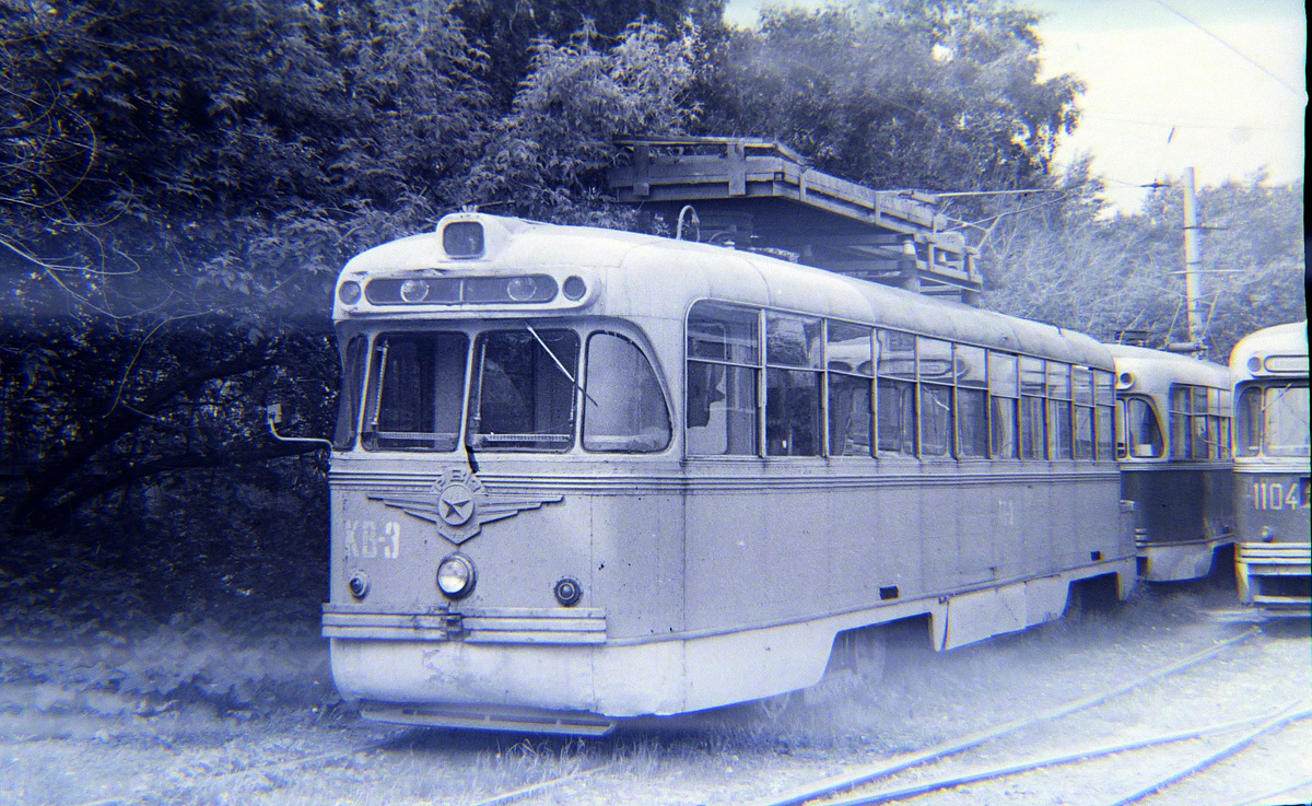 Novosibirsk, RVZ-6 # КВ-3; Novosibirsk, RVZ-6M2 # 1104; Novosibirsk — Historical photos (tram)