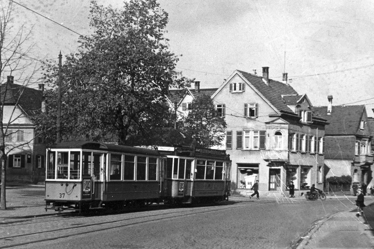 Ройтлинген, Esslingen typ 1200 № 37; Ройтлинген — Старые фотографии